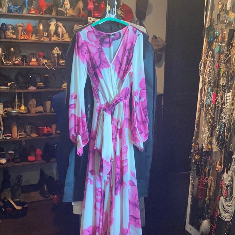 Floral maxi dress Dolce Gabbana “look alike”
